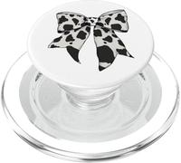 Pelle di mucca modello mucca contadino costume ragazza coquette arco PopSockets PopGrip per MagSafe
