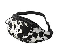 Pelle di mucca Motivo Trama Borsa a tracolla Corridore Piccolo Corsa Sportivo Sottile Alla moda Per Jogging Escursionismo Donna