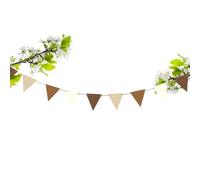 Pelle di stamina multicolore, Garland Gagliardetto Multi-Color Bunting, Striscioni assemblati in pelle per decorazioni per feste di compleanno per shower per la laurea 'anniversario