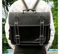 Pelle Laptop Messenger Uomo Donna Zaino Borsa a Tracolla Borsa Ventiquattrore