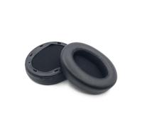 (pelle nera) Cuscinetti auricolari di ricambio in pelle per archetto copri-cuffia per cuffie Sony WH-XB910N