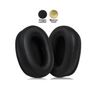 (pelle nera) Cuscinetti auricolari di ricambio per BASEUS Bowie H1S/H1i/H1 PRO D05 in tessuto a rete