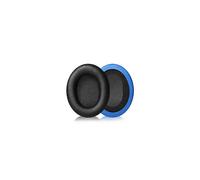 (Pelle nera e sfondo blu) Custodia per cuffie Razer Kaira Pro Cuscinetto di ricambio per cuffie XBOX