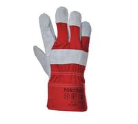 Pelle Operaio Guanti Portwest A220 Premium Cromo Resistente Sicurezza - 12