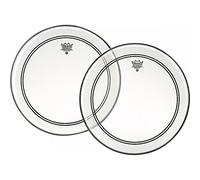 Pelle per batteria Remo Powerstroke 3 trasparente 8" P3-0308-BP