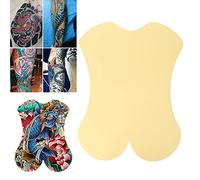 Pelle per Pratica del Tatuaggio, Pelle per Pratica del Tatuaggio in Bianco, Pelle Finta per la Pratica del Tatuaggio Sulla Schiena Intera Pelle per Pratica del Tatuaggio per Principianti in Silicone G