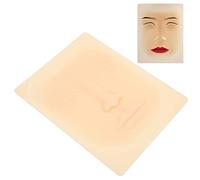 Pelle Pratica Microblading 4D Silicone Trucco Permanente Pelle da Allenamento per Sopracciglia Eyeliner per Labbra, Pelle Pratica Viso Microblading Sopracciglia Eye Lip Silicone Pelle Sintetica Spessa