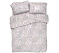 PELLECCHIA 1969 | Parure Copripiumino Matrimoniale 100% Cotone, Completo di Sacco 250x200cm e 2 Federe 52x82cm, Made in Italy Fantasia (Shabby Romantic Rosa, Matrimoniale)