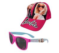 PELLECCHIA 1969 | Set Regalo Cappello Regolabile con Visiera e Occhiali da Sole per Bambini, Taglia Unica Realizzato per (Cotone Poliestere, Barbie Fucsia)