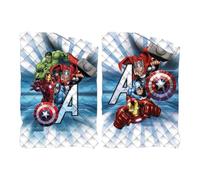 PELLECCHIA 1969| Trapunta Piumone invernale | Stampa Piazzata per letto Singolo 170 x 260 cm compatibile con (AVENGERS DOUBLE - FACE)