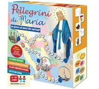 Pellegrini di Maria. Un gioco sui passi dei santuari. Ediz. a caratteri grandi. Con Gioco