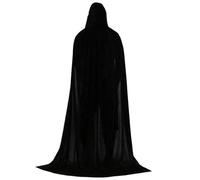 Pellegrino Mantello Cosplay Velluto Vampiro Corvo Halloween