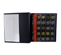 PELLER'S Album per la Collezione, 200 Monete Medie Fino a 31mm, 10 Fogli e Divisori. per € 2, €1 Euro.
