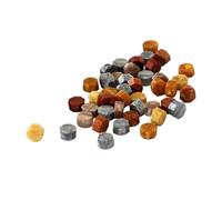 Pellet di per sigilli per timbri, kit lacca | Perline per sigilli di lacca in colori assortiti | Pellet di creativi per carte da 100X per tutte le età, amici, famiglia