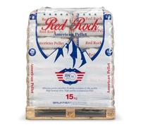 PELLET RED ROCK AMERICAN PELLET 15KG ENplus® A1 BANCALE DA 12 CONFEZIONI