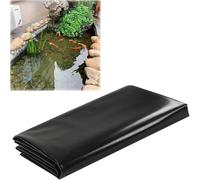 Pelli di Gomma del Rivestimento dello Stagno 3.5x6m 3x10m 4x4m 5x8m 8x12m Pellicola Nera della Membrana dello Stagno del Rivestimento dello Stagno del Giardino per Il Giardino D, 12x20m(39x65.6ft)