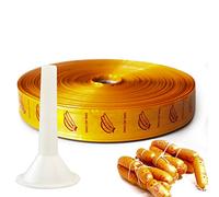 Pelli per involucri di salsiccia, Pelli per salsicce essiccate, Gusci per salsicce per hot dog, Pelli per involucri in plastica, Involucri per salame chorizo non commestibili per uso alimentare 45/5