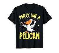 Pellicano Partito Come Un Pellicano Maglietta