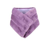 Pelliccia Sintetica Scialli Sciarpa Donna Coprispalle Elegante Per Matrimonio Cerimonia Sposa Damigella Viola