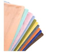 Pelliccia Sintetica Tessuto a Pelo Corto Pelliccia Finta Materiale Tessuto Pezzi di Tessuto Fai da Te, Lunghezza Pelo 5mm, Soffice e Ispido, per Costume, Cuscini, Tappeti, Tappezzeria (Color : Pink