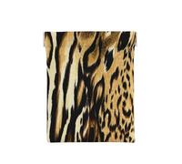 Pelliccia tigrata di pelle di tigre di leone leopardo, Spremere il portafoglio superiore da donna Borsa portaoggetti Piccola portamonete Portamonete