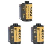 Pellicola a Colori per Fotocamera da 3 Pezzi, Pellicola a Colori, Pellicola Istantanea Go, Foto Vintage Ad Alto Contrasto con Ampia Esposizione, Rullino Fotografico in Formato