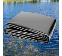 Pellicola a membrana preformata resistente alle forature in HDPE da 5 mil facile da tagliare per laghetti da pesci, caratteristiche idriche, flussi, paesaggistica, progetti di giardino
