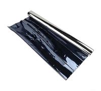 Pellicola a specchio a risparmio energetico, 100 cm, blocco del 97%, adesione statica per una facile installazione (60 cm x 100 cm)