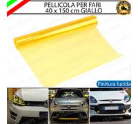 PELLICOLA ADESIVA GIALLO FARI FENDINEBBIA PER KIA EV3 40x150cm