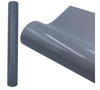 Pellicola adesiva in vinile per arti e mestieri, migliora la decorazione della casa e i progetti personali (30 cm x 100 cm, grigio chiaro)