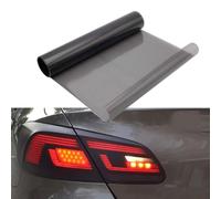 Pellicola Adesiva Nero Chiaro per Fari Auto, Cambia Colore, 30 x 200 cm in Vinile Colorato per Luci, Car Light Film PVC per Fari Anteriori, Posteriori, Fendinebbia