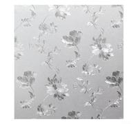 Pellicola adesiva opaca traslucida satinata per la privacy del bagno e la diffusione della luce in PVC e personalizzabili alle dimensioni della finestra (A)