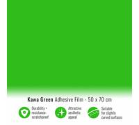 Pellicola Adesiva per Car Wrapping Verde Kawasaki 50 x 70 cm