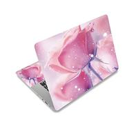 Pellicola adesiva per computer portatile da 12 13 13,3 14 15 15,4 15,4 15,6 pollici, protezione per notebook Toshiba, HP, Samsung, Dell, Apple, Acer Leonovo, Sony, Asus, Notebook (rosa)