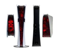 Pellicola adesiva per console PS5 Pro, in fibra di carbonio, adesivo per centro host, decalcomanie, accessori per console di gioco (PS5CQ-Pro-0059)