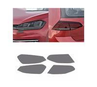Pellicola Adesiva per Fari Auto Per VW Per Golf 7 8 MK7 2014-2022 Accessori Auto Tinta fari Pellicola protettiva nera Fanale posteriore Adesivo in TPU trasparente