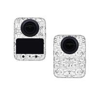 Pellicola adesiva per fotocamera osmo 360, impermeabile, antigraffio, in PVC, stampa UV (12)