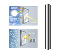 Pellicola Adesiva per Privacy da Finestra,Pellicola Privacy Visione Unilaterale | Controllo Calore e Blocco Sole Anti UV Riflettente Autoadesiva per Vetri Copertura Visibile da Interno Cucina Porta
