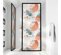 Pellicola adesiva per vetro Sakura finestre box doccia bagno vetrate