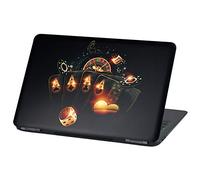 Pellicola adesiva protettiva per computer portatile laptop autoadesiva foglio adesivo in vinile (17 pollici, LP56 casinò)
