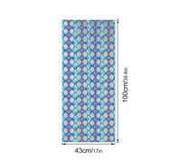 Pellicola adesiva statica verde testurizzata 3D PVC privacy decorazione pellicol
