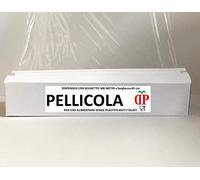 Pellicola alimenti 45 cm x 300 Metri Rotolo Dispenser con Taglierina Massima aderenza senza plastificanti ftalati