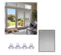 Pellicola Anti-Calore per Finestre con Ventose, Foglio in Alluminio Isolante Termico Esterno, Copertura Parasole Oscurante per Camper, Garage e Veranda, Riutilizzabile(Grigio,70x80cm)