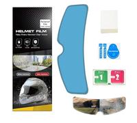Pellicola anti uso per casco da moto, adesivo anti -parti per visiera | Inserti anti uso con pellicola protettiva trasparente, accessorio impermeabile per casco moto, pro