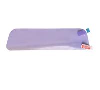 Pellicola antiriflesso per specchietto retrovisore: protezione antiriflesso per auto, pellicola trasparente in PET viola, adesivo versatile per finestrini laterali, migliora la sicurezza di guida e