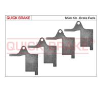 Pellicola antiscricchiolio, pastiglie dei freni QUICK BRAKE 2896K
