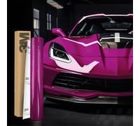 Pellicola autoadesiva 3M 2080 per auto, 30 x 152 cm, per auto, moto, barca, pellicola protettiva 3D con canali d'aria per pellicola (G348 Gloss Fierce Fuchsia)