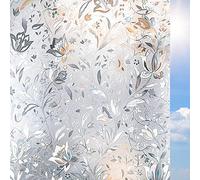 Pellicola autoadesiva per finestra della privacy, pellicola autoadesiva per la privacy opaca senza colla, anti UV, copertura per finestre smerigliate … (90x300cm)