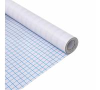 Pellicola autoadesiva per finestre, con strisce satinate, 45 x 1000 cm, in PVC, per ufficio, bagno, porta a vetro, opaca, traslucida, resistente ai raggi UV, adesione statica