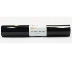 Pellicola autoadesiva per plotter pellicola vinilica 21 cm x 3 m lucido 39 colori a scelta tra cui scegliere, Glänzend L-Serie:Schwarz